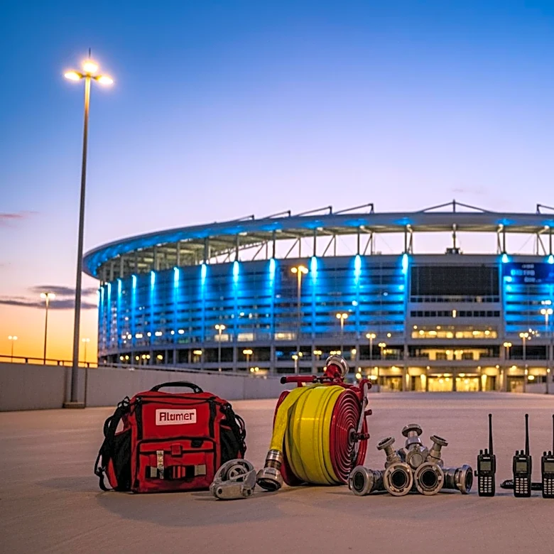 First Responders Conduct Emergency Drill at MetLife Stadium in Preparation for FIFA World Cup