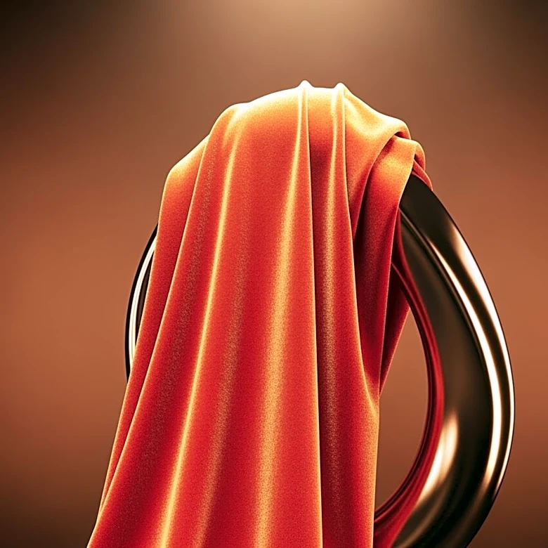 Zoe Saldaña Dazzles in Alaïa's Orange Velvet at Breakthrough Prize Ceremony