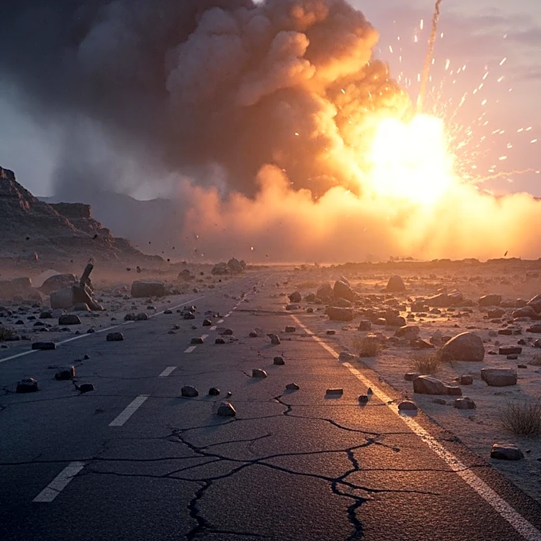 Johnny Knoxville's Stunt Causes Massive Explosion in Simi Valley, Alarming Residents