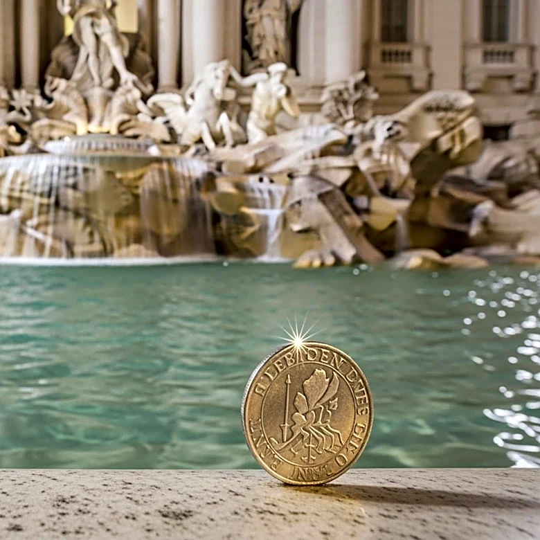 Katy Perry's Trevi Fountain Antics Amidst Ruby Rose Allegations