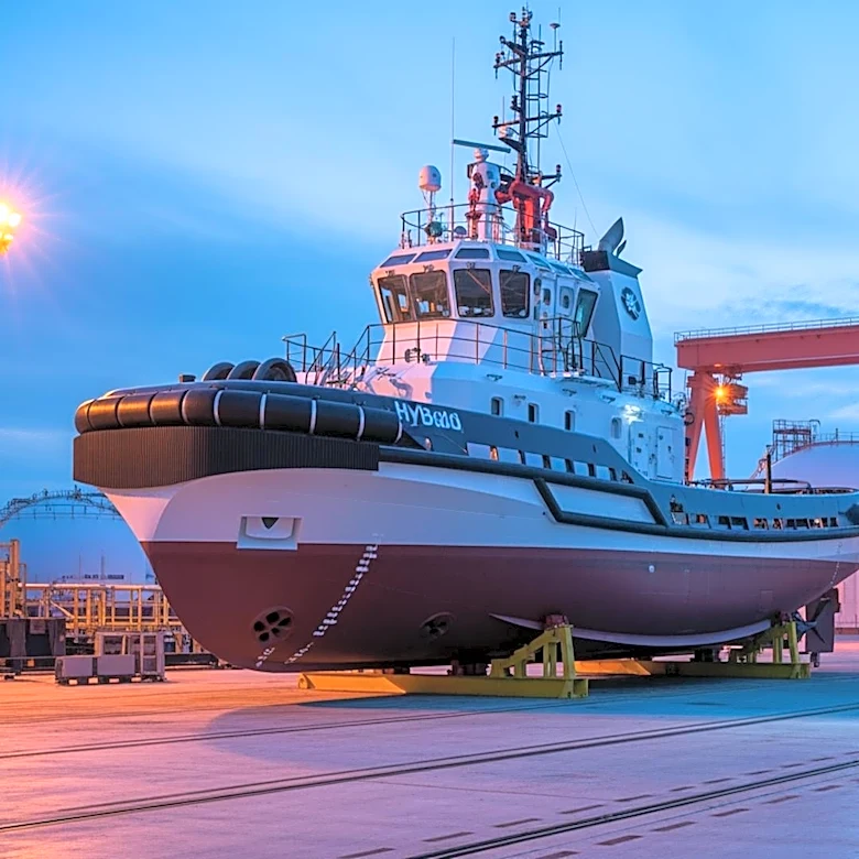 C Marine and Repair Advances Hybrid Tug Construction for Louisiana LNG Project