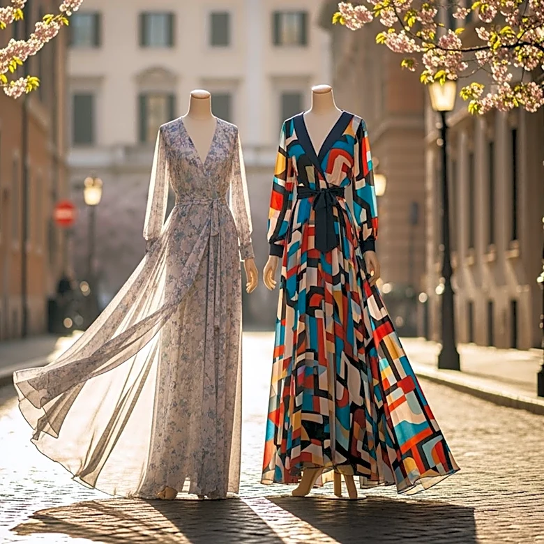 Dakota Johnson and Jessie Buckley Showcase Distinct Spring Fashion Styles in Rome