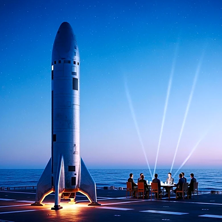 SpaceX Achieves 600th Rocket Landing During Starlink Launch