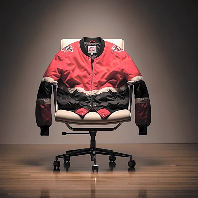 New Jersey Devils Surprise GM Sunny Mehta with Nostalgic Starter Jacket