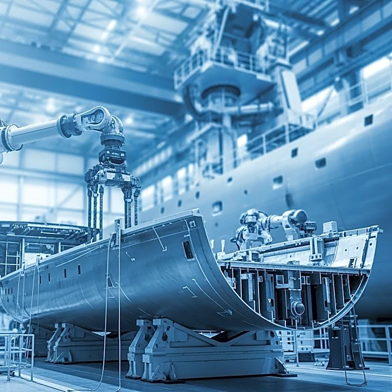 HII Partners with Robotics Firms to Enhance Shipbuilding Efficiency