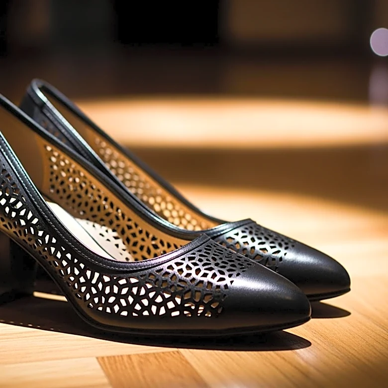 Lili Reinhart Showcases Tory Burch's Pierced Black Pumps at Film Screening