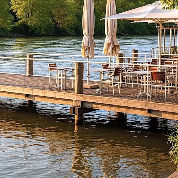 Businesses Along Fox River in Antioch Thrive Despite High Water Levels