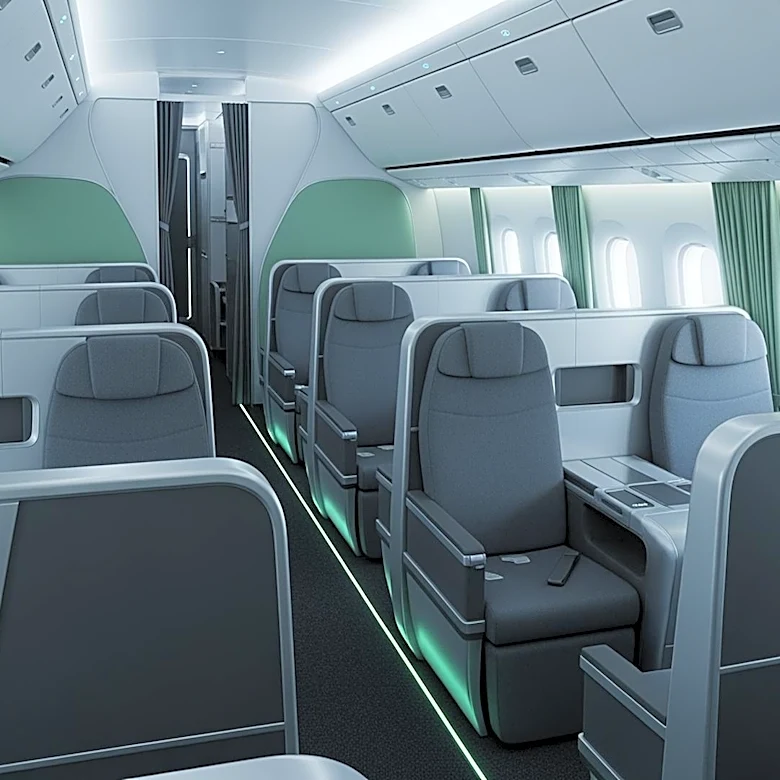 Aura Aero Unveils New Cabin Configurations for Hybrid-Electric ERA Aircraft