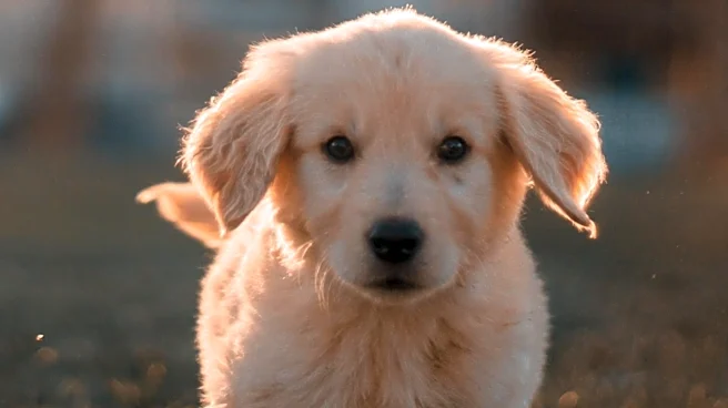 Golden Retriever's Hilarious Attempt at Baby's Food Goes Viral