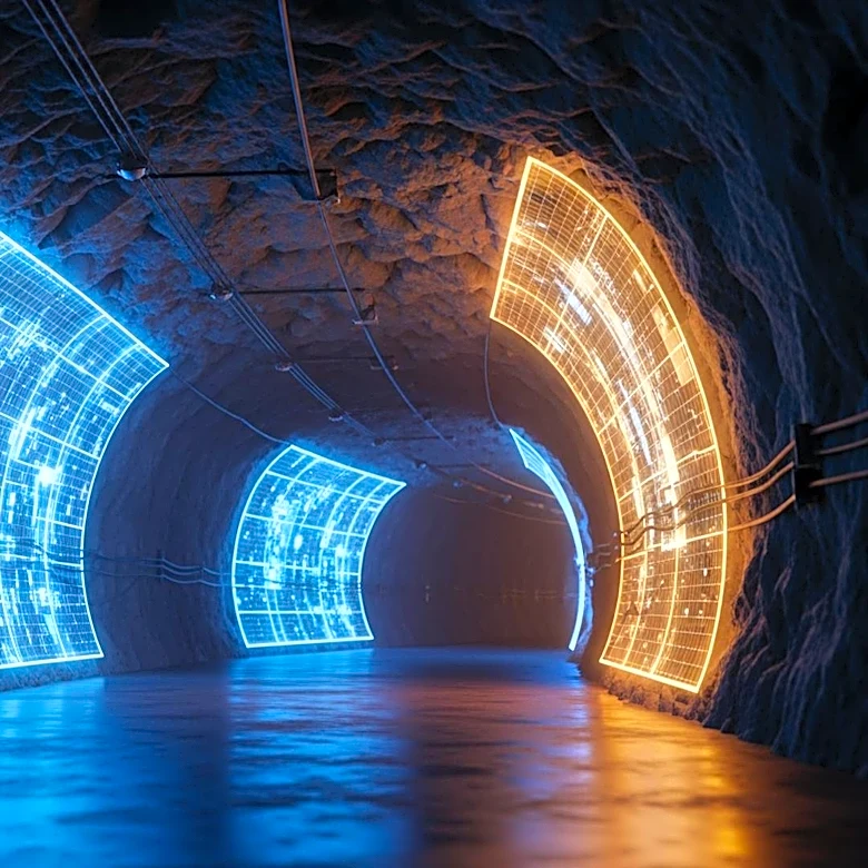 Transformer Network Enhances Underground Mining Image Resolution for Safer Operations