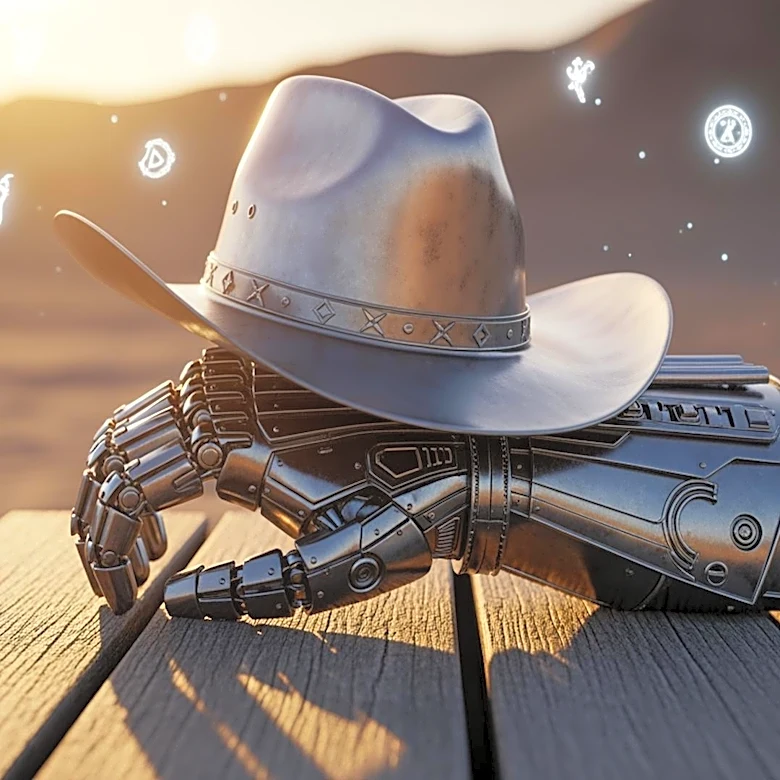Evil Raptor's Far Far West Gains Popularity with Unique Robot Wizard Cowboy Theme