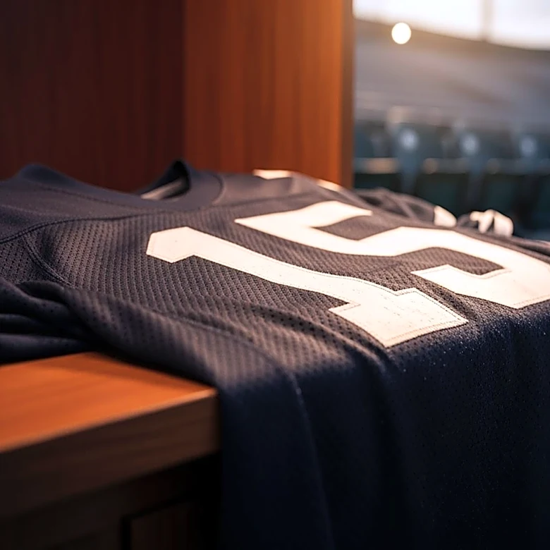 Raiders' Tom Flores Passes No. 15 Jersey to Fernando Mendoza, Emphasizing Team Legacy