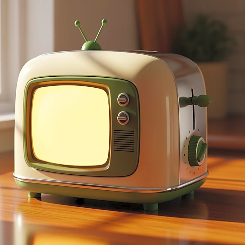 Shrek-Themed Retro TV Toaster Offers Nostalgic Appeal with Unique Design