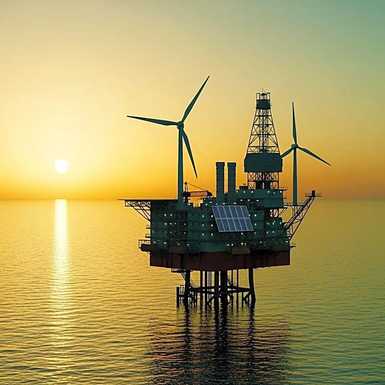 Gulf States Plan to Repurpose Oil Platforms for Green Hydrogen Production