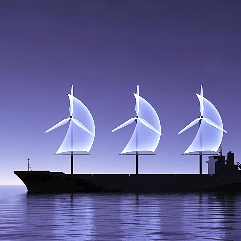 MOL Advances Wind Propulsion Technology for Coal and CO2 Carriers