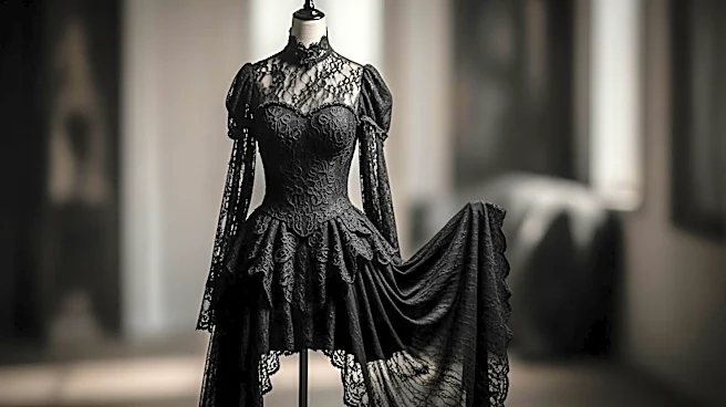 Anne Hathaway Embraces Gothic Style in Iris Van Herpen Dress for 'Mother Mary'