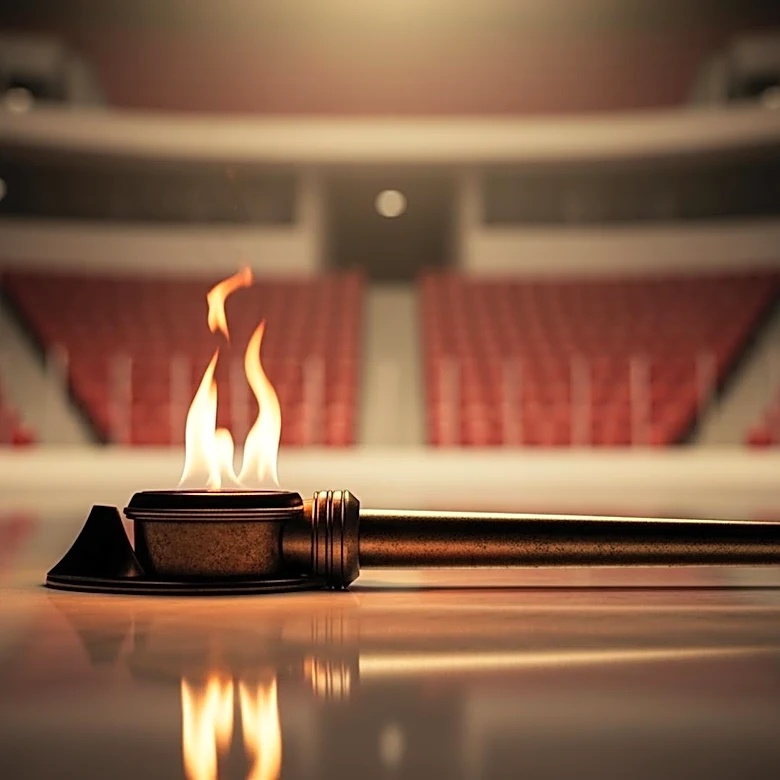Montreal Canadiens Legend Yvan Cournoyer Carries Torch at Bell Centre