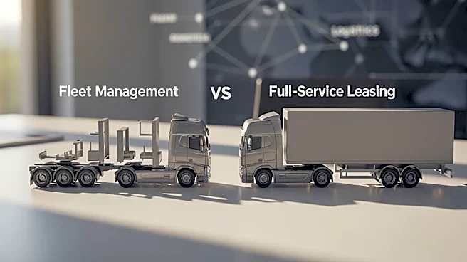 Fleet Structure Choices Impact Trucking Costs: Unbundling vs. Full-Service Leasing