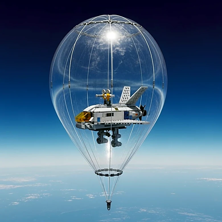 LEGO Set from 'Project Hail Mary' Film Breaks Altitude Record in Stratospheric Launch