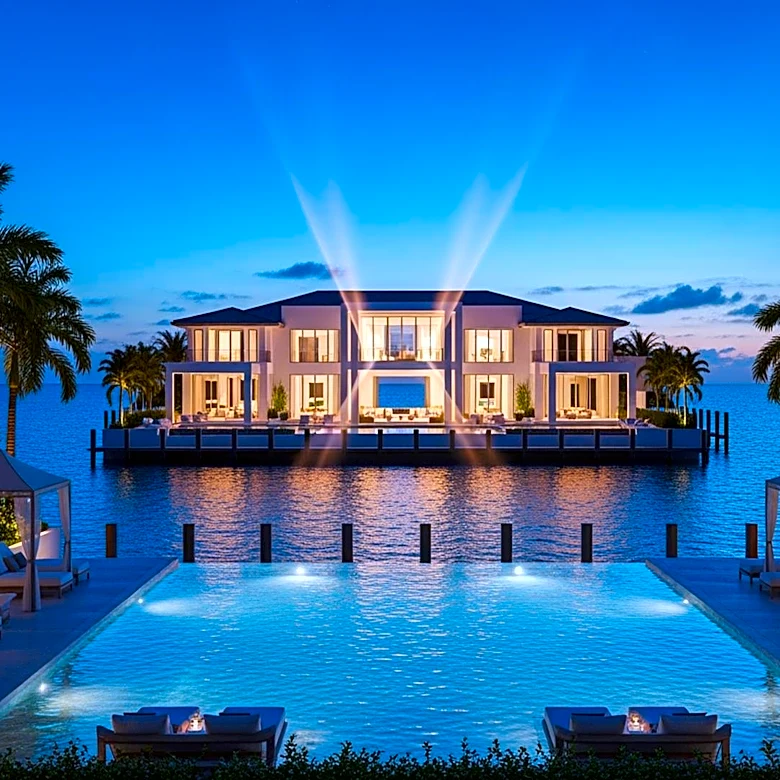 Islamorada Megamansion Lists for $25 Million, Offering Luxury Amenities and Private Baccarat Ballroom