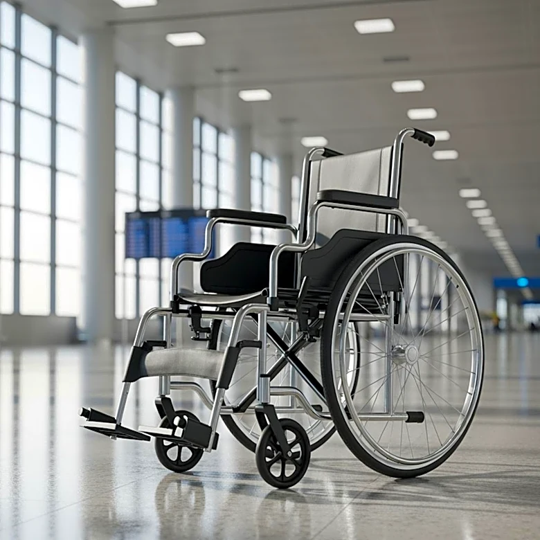 Lindsey Vonn Continues Recovery After Olympic Crash, Seen in Wheelchair at Airport