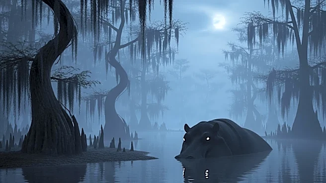 Thriller Film 'Hungry' Depicts Tourists' Survival Against Hippopotamus in Louisiana Swamps