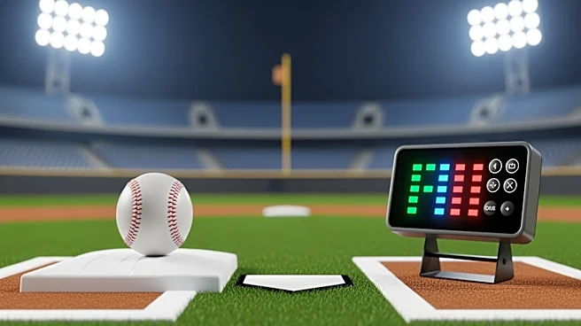 Brett Baty Experiences Historic Robot Umpire Reversal in MLB Game