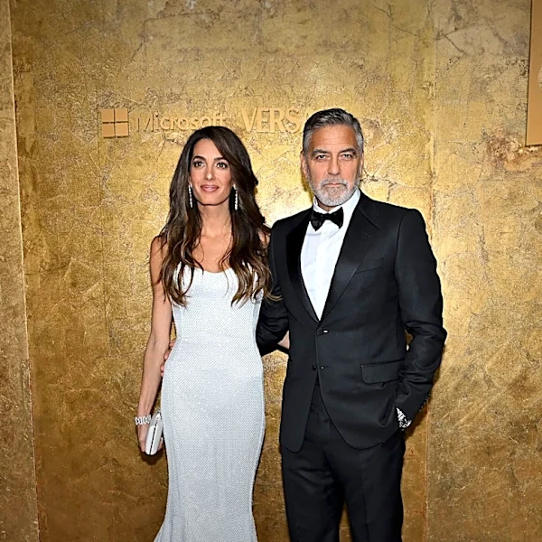 Amal Clooney Dazzles in Balenciaga at Chaplin Award Gala