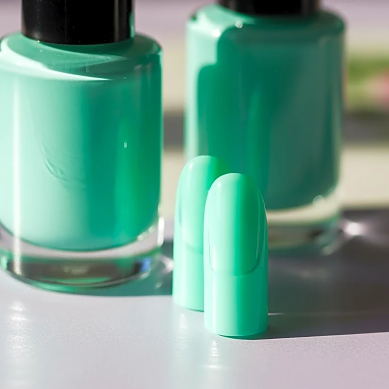 Taylor Swift's Mint Green Manicure Sparks Nostalgia and Trend Resurgence