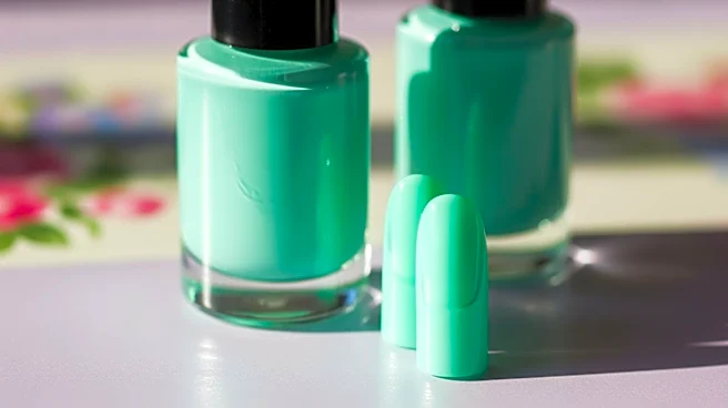 Taylor Swift's Mint Green Manicure Sparks Nostalgia and Trend Resurgence