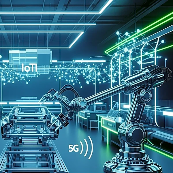 iCAUR Smart Factory Revolutionizes Automotive Manufacturing with IoT and 5G