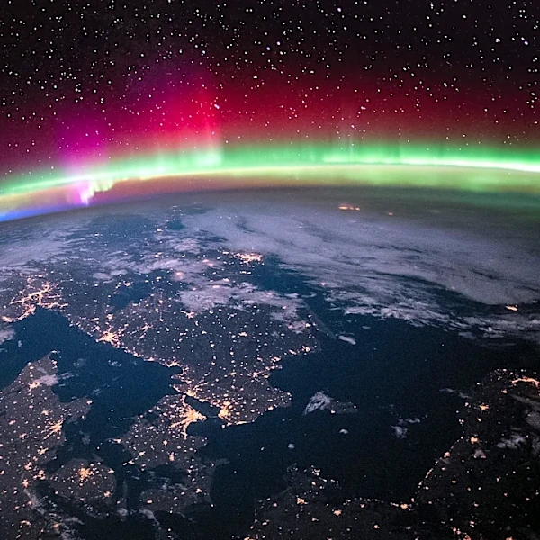 NASA Astronaut Captures Stunning Aurora from Space