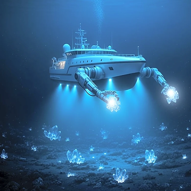 American Ocean Minerals Launches Deep-Sea Mining Vessel for Critical Mineral Exploration