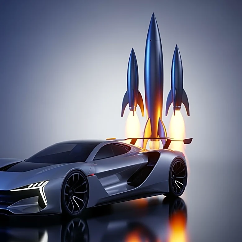 Dreame Tech Unveils Rocket-Boosted Concept Car, Raising Questions on Feasibility