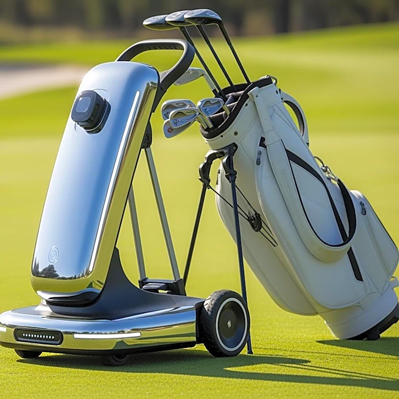 Exploring the Use of Robotic Caddies in Golf