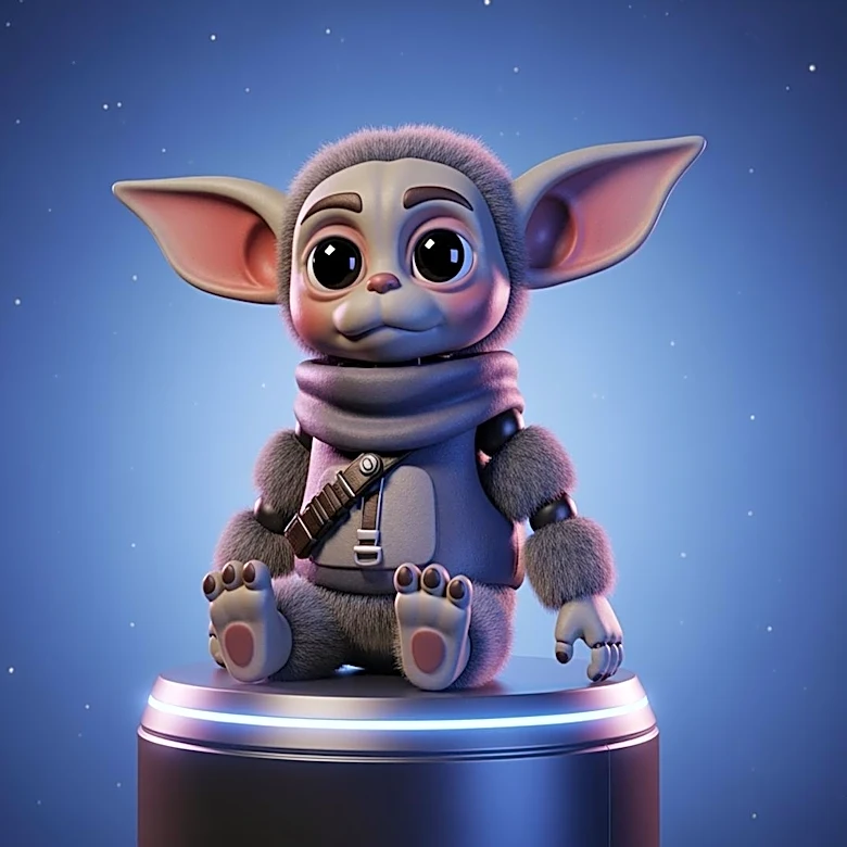 Hasbro Unveils $600 Ultimate Grogu Animatronic Toy for Star Wars Fans