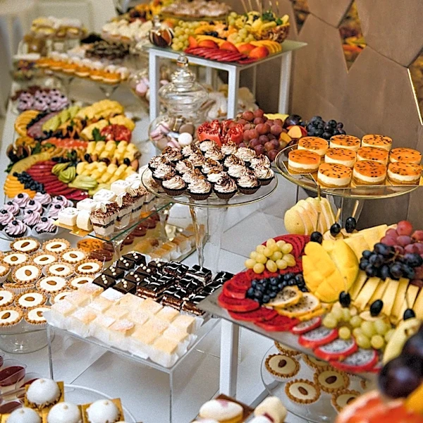 Wedding Buffets Rebranded as 'Food Stations' Gain Popularity in 2026