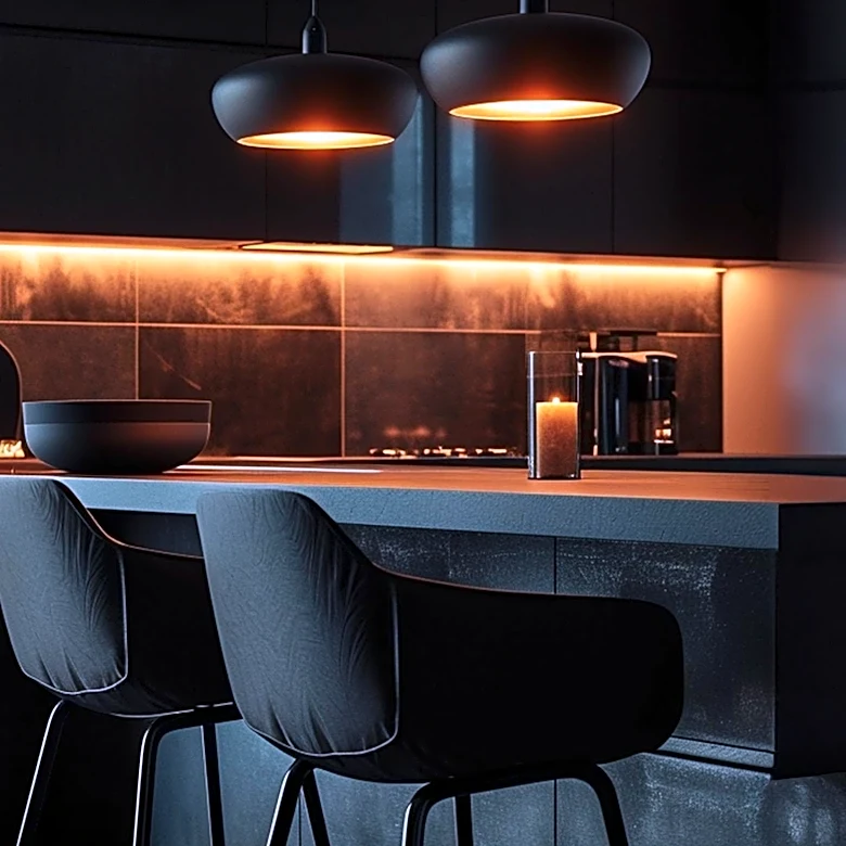 James Dainard Reveals Moody Home Bar in Arizona Dream House