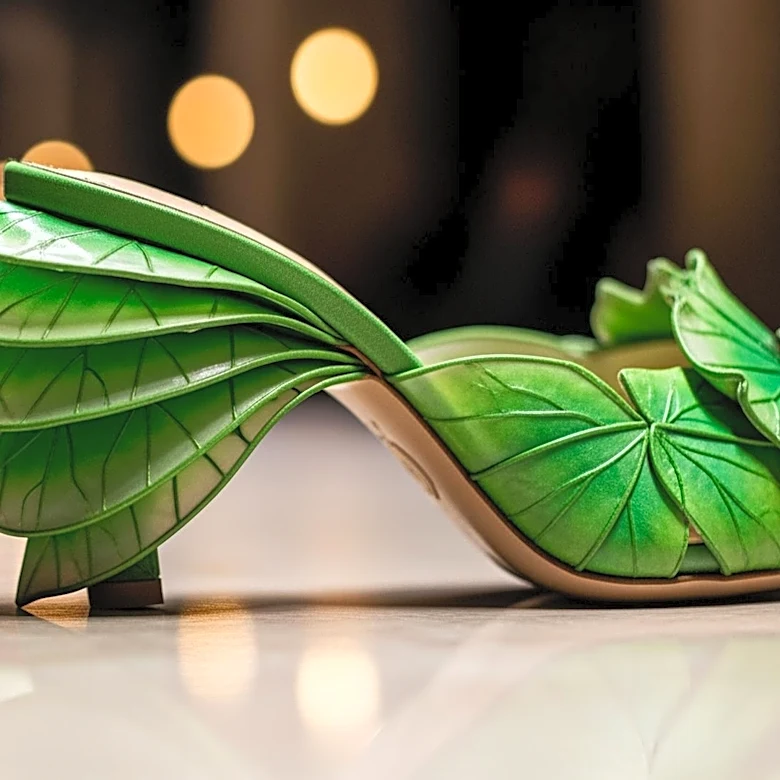 Dior's Jonathan Anderson Showcases Intricate Lily Pad Heels at Fall 2026 Runway