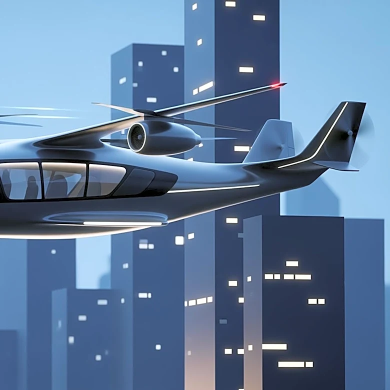 Joby Aviation's Electric Air Taxi Demonstrates Over New York City