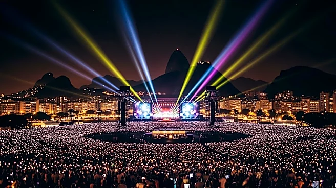 Shakira Performs Free Concert in Rio de Janeiro, Attracting Massive Crowd