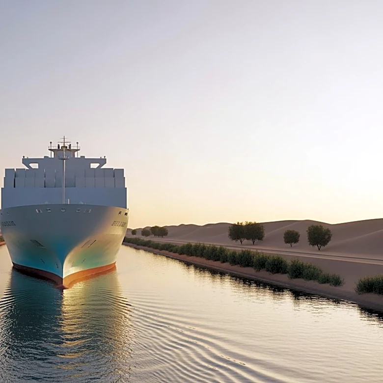 CMA CGM's Largest LNG-Fueled Containership Transits Suez Canal
