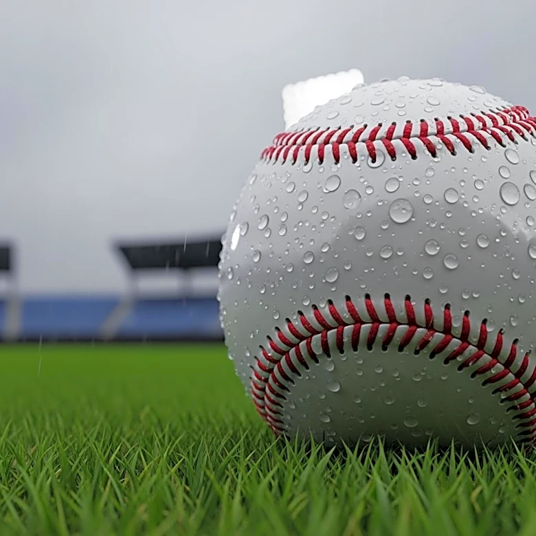 Cincinnati Reds vs. Chicago Cubs Game Delayed Due to Rain