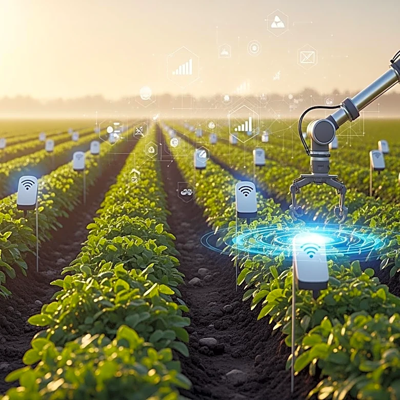 AI Revolutionizes Agriculture with Sensors, Analytics, and Robotics