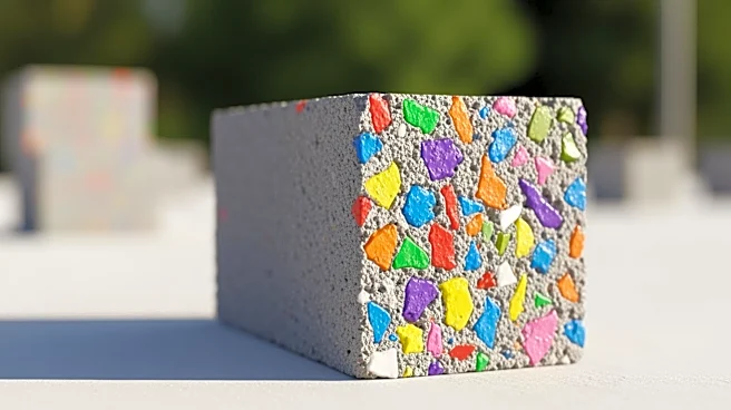 Recycled Plastic Concrete Enhances Sustainable Building Strength