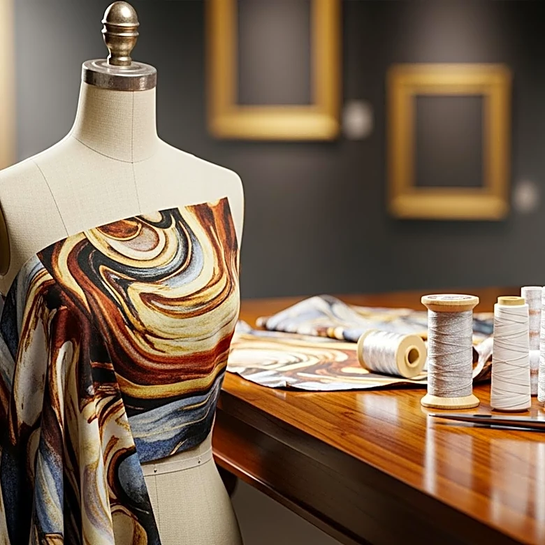 Marine Serre Collaborates with Louvre Museum for Upcycled Mona Lisa Fashion Capsule