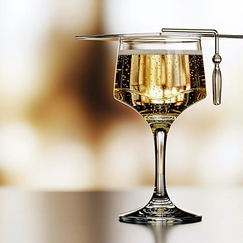 André California Champagne Introduces Drinkable Graduation Cap for Celebrations