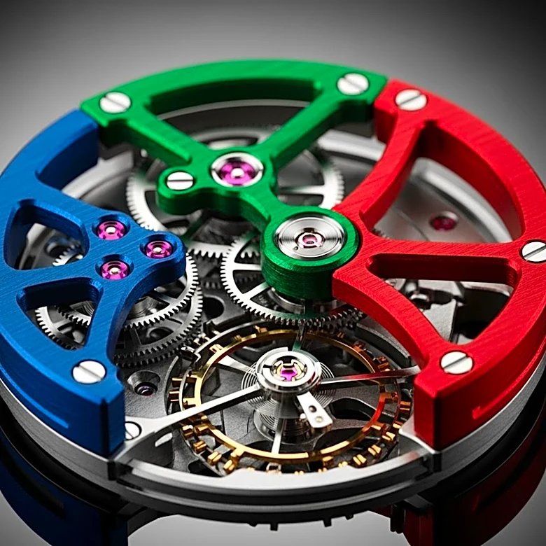 Vanguart Introduces Colorful Ceramic Variants of Orb Flying Tourbillon