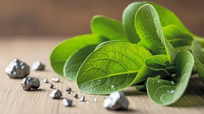 Leafy Vegetables Emerge as Sustainable Tools for Metal Extraction