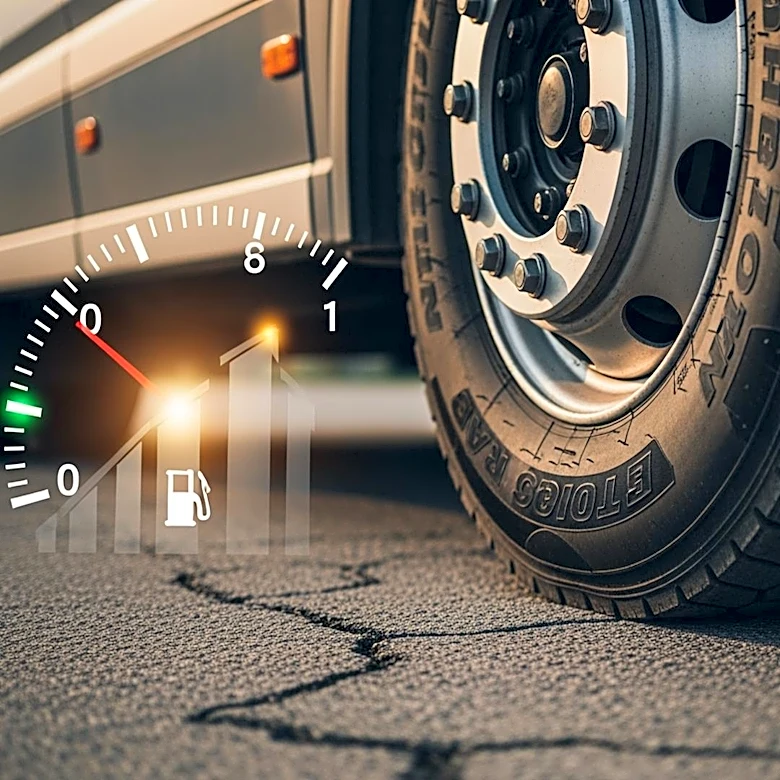 FTR's Trucking Conditions Index Declines Amid Rising Fuel Costs